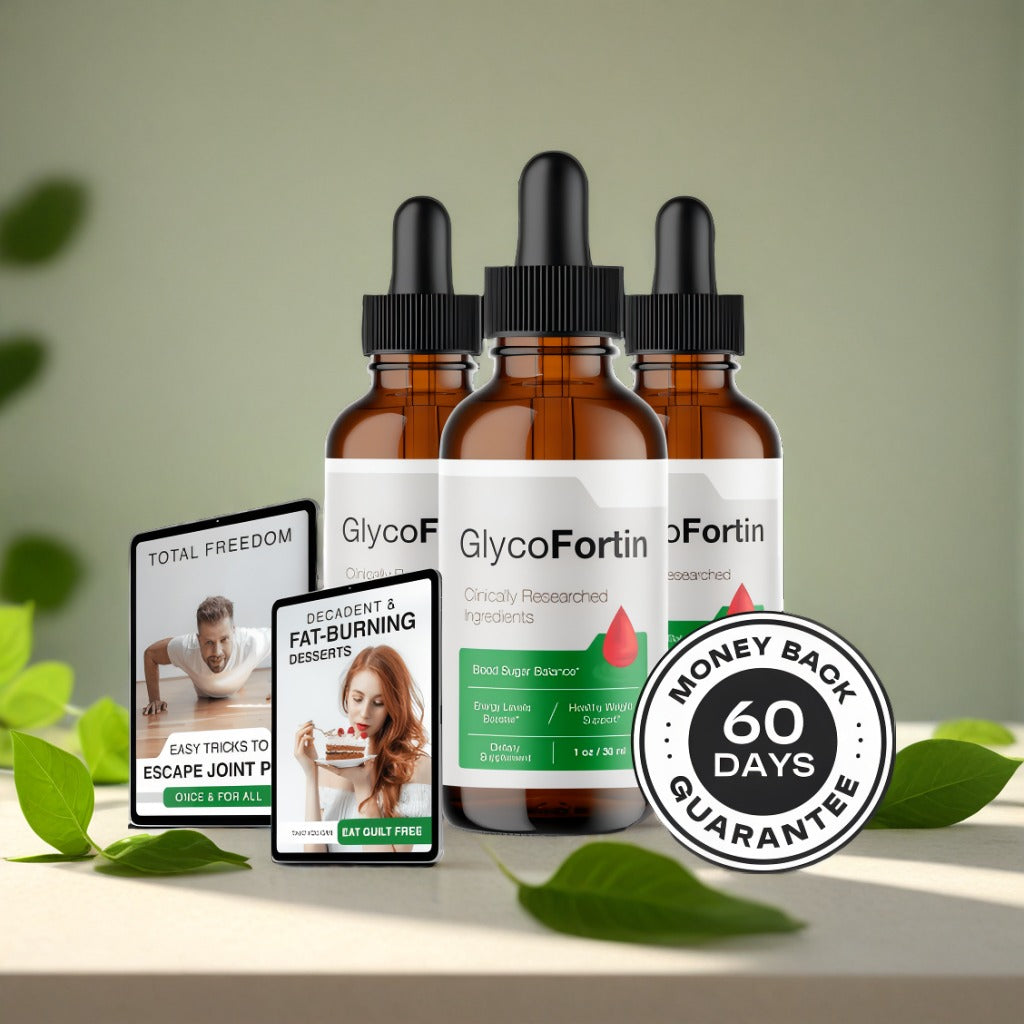 GlycoFortin - 3 Bottles + 2  Ebooks