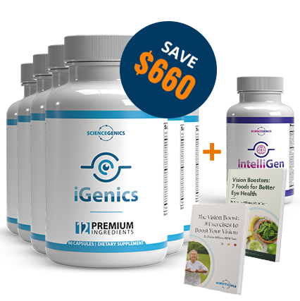 iGenics - 6 Bottles + 2  Ebooks + 1  Intelligen