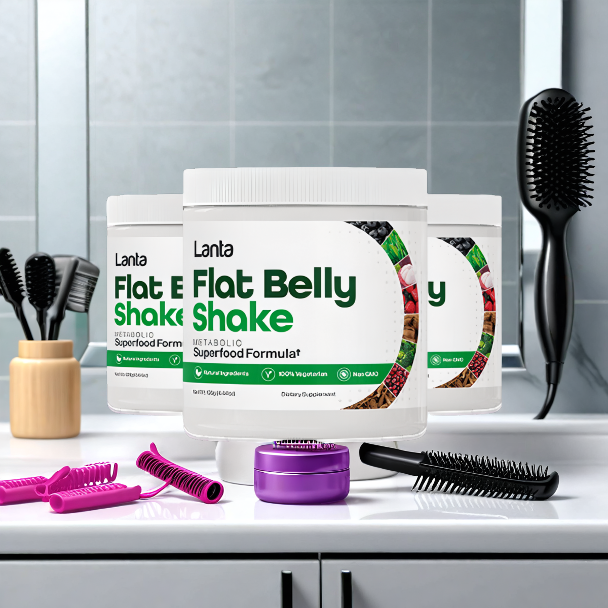 Lanta Flat Belly Shake 90 Day Supply